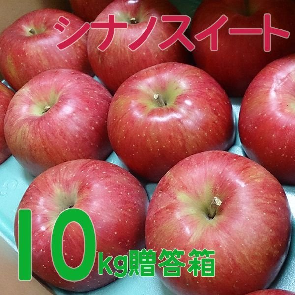 画像1: シナノスイート贈答１０キロ箱サイズ 【送料別】 (1)