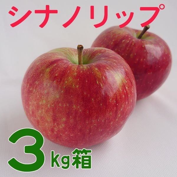 画像1: シナノリップ贈答３キロ箱サイズ 【送料別】 (1)