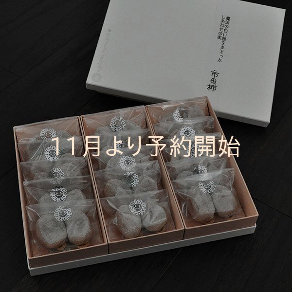 画像1: 市田柿白箱１５袋入　魔法の白い粉をまとったしあわせの実 （2個包×15袋） (1)