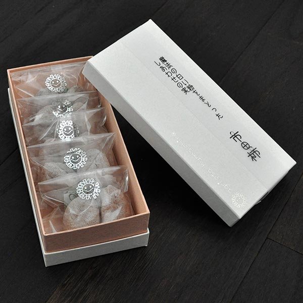 画像1: 市田柿白箱５袋入　魔法の白い粉をまとったしあわせの実 （2個包×5袋） (1)