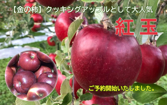 紅玉のご予約を開始いたしました